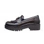 Pantofi dama casual din piele naturala Negru GKR4XN